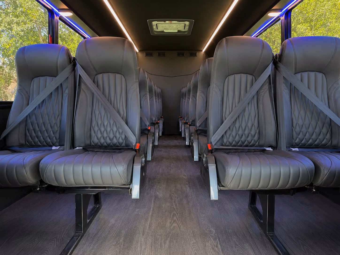 20 passenger minibus inside