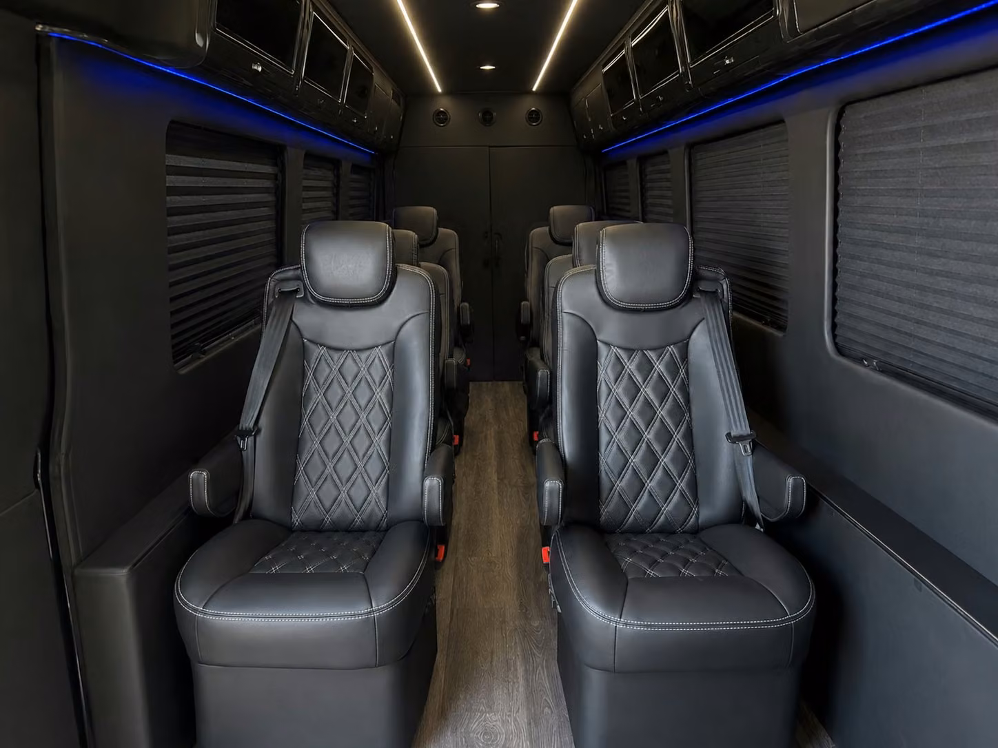 sprinter van with driver interior